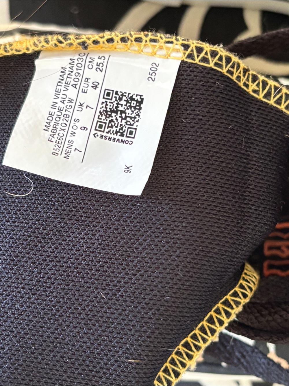 Converse Platform High-Top Sneakers in Yellow and Black Leopard Print - Picture 7 of 8